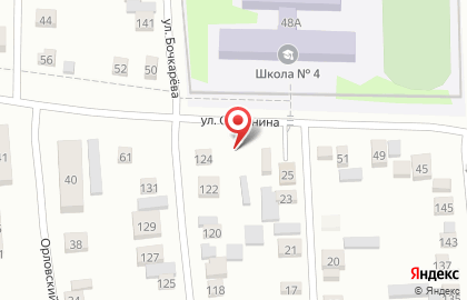 Магазин Школьный в Калачинске на карте