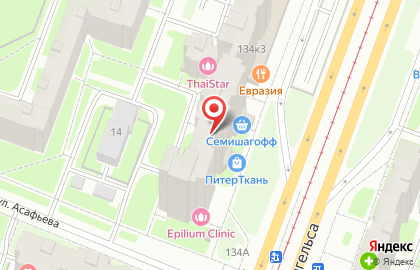 Центр крепежных изделий на улице Энгельса на карте