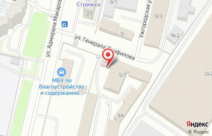 Компания Сигнал на улице Адмирала Макарова на карте