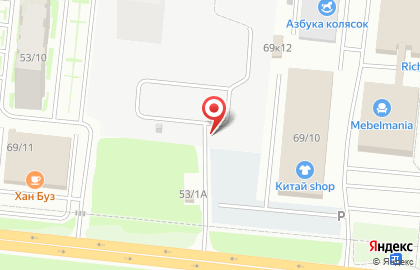 Автостоянка СибГоризонт на карте