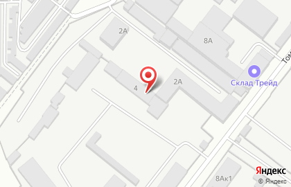 Торговая компания Торговое оборудование на Томинской улице на карте