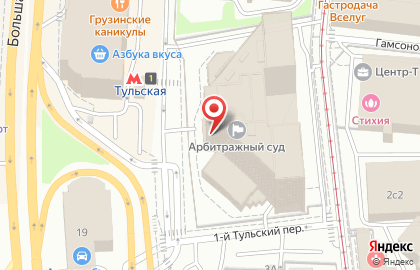 Арбитражный суд г. Москвы на карте