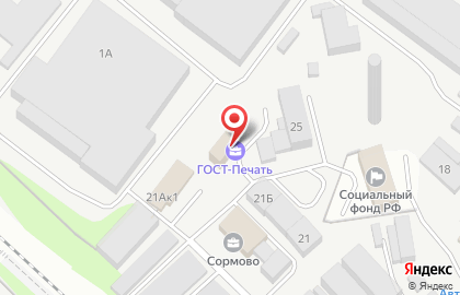 Торговая компания Агро-НН в Сормовском районе на карте