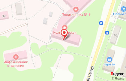 Колпашевская районная больница на карте