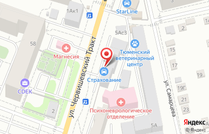 Учебно-языковой центр Olimp на Червишевском тракте на карте
