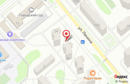Караван на улице Ленина на карте