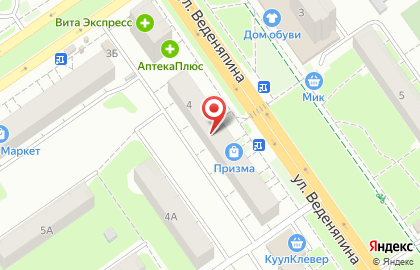 Продуктовый магазин Руслан в Автозаводском районе на карте