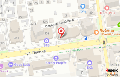 Минбанк на улице Ленина на карте