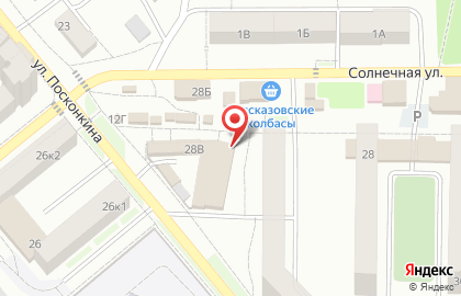 Магазин Дубки в Тамбове на карте