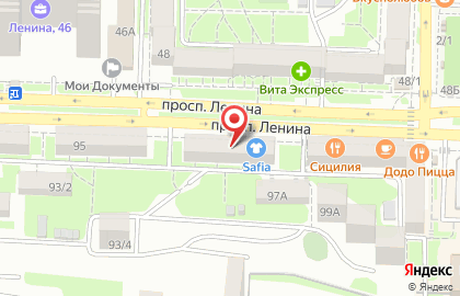 Салон красоты Орхидея на проспекте Ленина на карте