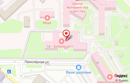 Психиатрическая клиника доктора Гладышева (Раменское) на карте