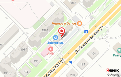 Торговый центр на Добросельской на карте