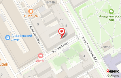 Детский сад Андрейка №3 на метро Василеостровская на карте