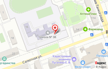 Образовательный центр №3 им. В.К. Белоусова в Челябинске на карте