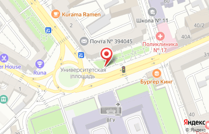 Киоск по продаже печатной продукции на Плехановской улице на карте