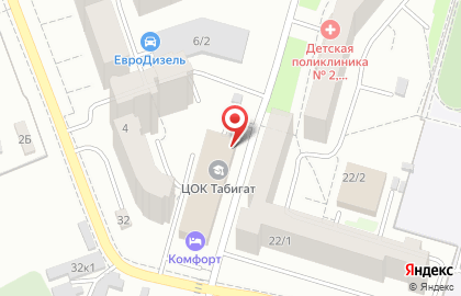 Тора в Кировском районе на карте