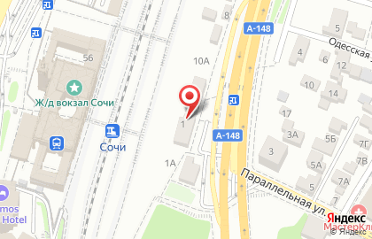 Продуктовый магазин Диана в Лазаревском районе на карте