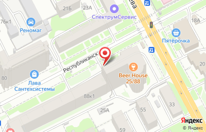 Продуктовый магазин Для вас в Нижегородском районе на карте
