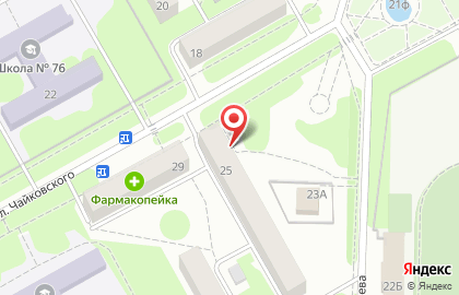 Ломбард-ИнвестПоддержка на улице Чайковского на карте