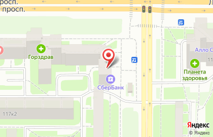 СберБанк России в Кировском районе на карте