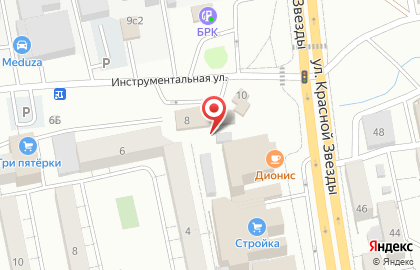 Банкомат Банк ВТБ 24 на Инструментальной улице на карте