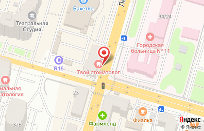 ЗАО Банкомат, АКБ ТатИнвестБанк на улице Ленинградской на карте