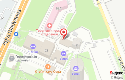 ТехМаш на проезде Шабулина на карте