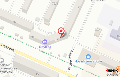 Магазин женской одежды Тамара на карте