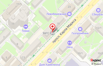 Фирменный салон Ключик Замочек на проспекте Карла Маркса на карте