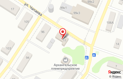 Судебный участок №3 на улице Чапаева на карте