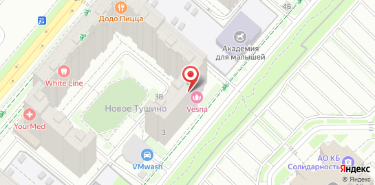 Медицинский центр YourMed в Путилково на карте