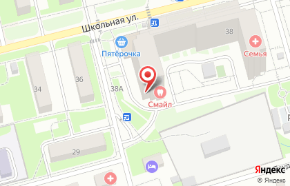 Агентство недвижимости Орион на Школьной улице на карте