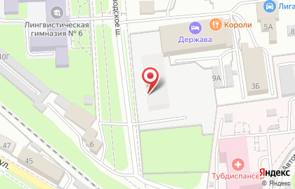 Больница Областная наркологическая больница в Октябрьском районе на карте