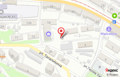 Автостоянка во Владивостоке на карте
