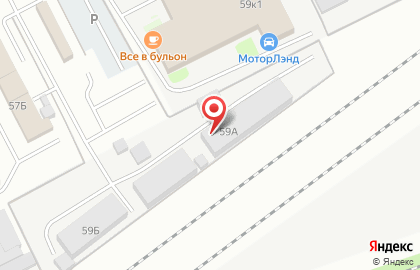 Торгово-производственная компания Красный Камень на Малой Балканской улице на карте