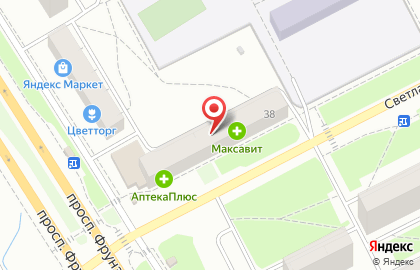 Микрокредитная компания НаЛичное в Фрунзенском районе на карте