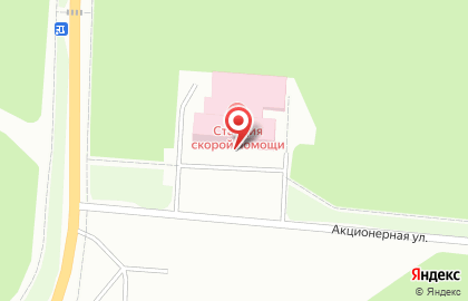 Станция скорой медицинской помощи в Каменск-Уральском на карте