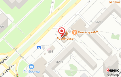 Магазин Лотос на Московском проспекте на карте