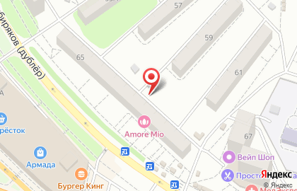 Магазин Топ-тыж-ка на улице Героев Сибиряков на карте