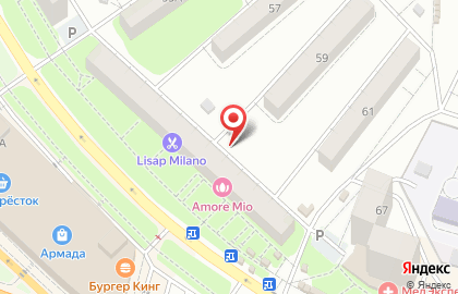 Интервал на улице Героев Сибиряков на карте
