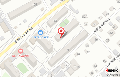 Каприз в Кировском районе на карте