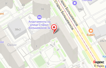 Отделение службы доставки Boxberry на улице Старых Большевиков на карте