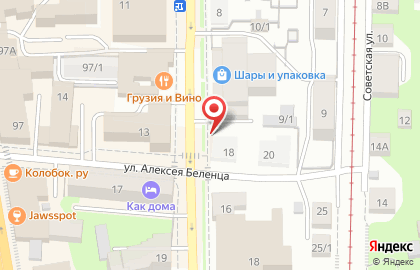 My connect на улице Гагарина на карте