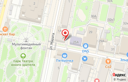 Магазин хозяйственных товаров на улице Дзержинского на карте