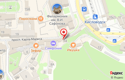 Кафе Старый Баку на улице Карла Маркса на карте