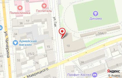 Учебный центр Содействие в Ленинском районе на карте