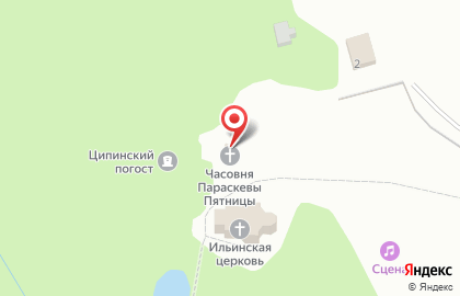 Часовня из Пасынково на карте