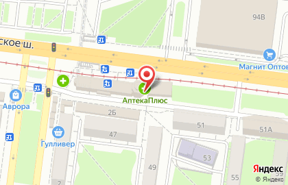 Микрофинансовая организация Джет Мани на Московском шоссе на карте