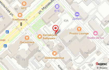 ЗАО Банк ВТБ24 в Центральном районе на карте