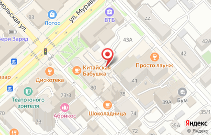 ЗАО Банк ВТБ24 в Центральном районе на карте